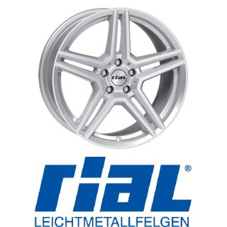 Rial M10 8,5X18 5/112 ET34,5 Polar-Silber