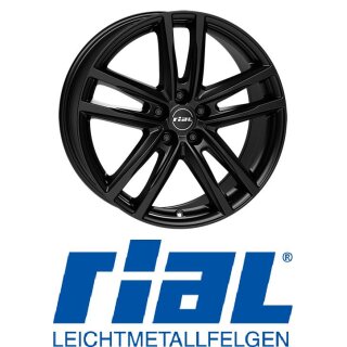 Rial X10 7X17 5/112 ET54 Racing-Schwarz