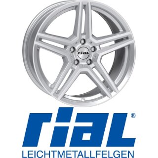 Rial M10X 8,5X19 5/112 ET38 Polar-Silber