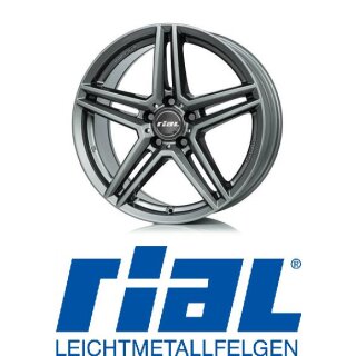 Rial M10 8,5X18 5/112 ET34,5 Metal-Grey