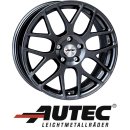 Autec Hexano 8X18 5/108 ET48 Schwarz Metallic