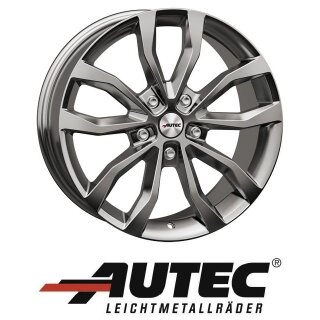 Autec Uteca 7,5X17 5/112 ET47 Titansilber