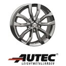 Autec Uteca 7,5X17 5/112 ET47 Titansilber