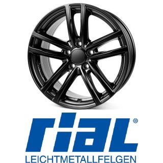 Rial X10 7,5X17 5/120 ET37 Racing-Schwarz