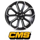 CMS C20 7,5X17 5/112 ET47 Diamant Schwarz matt