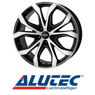 Alutec W10X 8,5X19 5/108 ET40 Racing Schwarz Frontpoliert