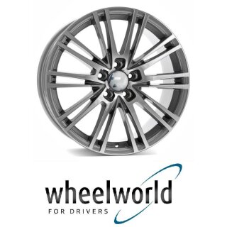 Wheelworld WH18 8X18 5/112 ET35 Daytona Grau Hochglanzpoliert