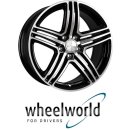 Wheelworld WH12 8X18 5/114 ET45 Schwarz Hochglanzpoliert