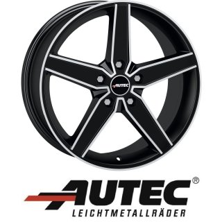 Autec Delano 8X18 5/112 ET35 Schwarz matt poliert