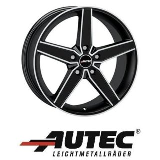 Autec Delano 8,5X20 5/112 ET42 Schwarz matt poliert