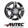 Autec Quantro 6,5X16 5/112 ET52 Schwarz poliert