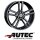 Autec Rias 8,5X20 5/108 ET45 Schwarz Metallic poliert