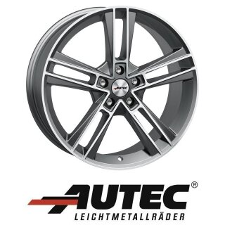 Autec Rias 8,5X20 5/112 ET40 Titansilber matt poliert