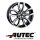 Autec Uteca 8,5X19 5/110 ET30 Schwarz poliert