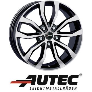 Autec Uteca 8,5X19 5/112 ET30 Schwarz poliert