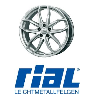 Rial Lucca 7,5X17 5/108 ET53 Polar-Silber