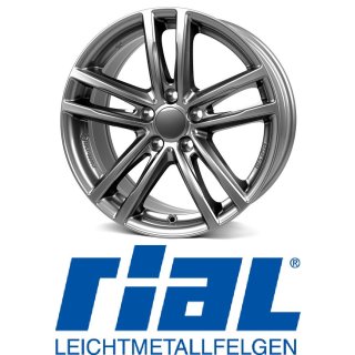 Rial X10 7X18 5/112 ET22 Metal-Grey