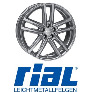 Rial X10 7X18 5/112 ET45 Metal-Grey