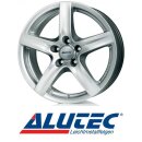 Alutec Grip 5,5X15 4/100 ET40 Polar-Silber