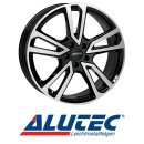 Alutec Tormenta 7X18 5/112 ET43 Diamant-Schwarz Frontpoliert