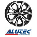 Alutec W10X 8X18 5/112 ET40 Racing Schwarz Frontpoliert