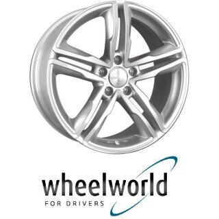 Wheelworld WH11 7,5X17 5/112 ET45 Arktic Silber lackiert