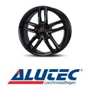 Alutec Ikenu 6,5X17 4/100 ET49 Diamant-Schwarz