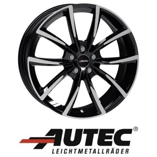 Autec Astana 9X21 5/114,30 ET45 Schwarz poliert