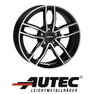Autec Mercador 6,5X16 5/112 ET44 Schwarz poliert