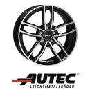 Autec Mercador 6,5X16 5/112 ET44 Schwarz poliert