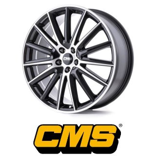 CMS C23 8X18 5/112 ET55 Diamond Black Gloss