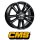 CMS C27 7X18 5/112 ET43 Complete Black Gloss