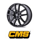 CMS C30 7X17 5/110 ET40 Complete Black Gloss