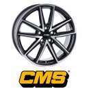 CMS C30 7X17 5/112 ET40 Diamond Black
