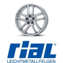Rial Astorga 7,0X17 5/100 ET46 Polar-Silber