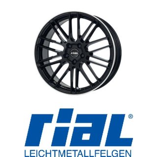 Rial KiboX 9X20 5/112 ET43 Diamant-Schwarz Hornpoliert