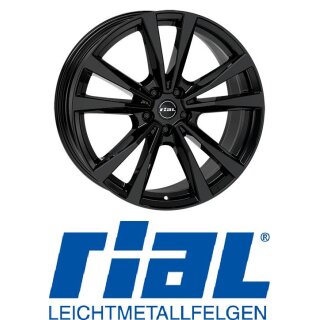 Rial M12 7,5X18 5/112 ET49 Diamant-Schwarz