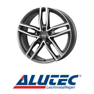 Alutec Ikenu 6,5X17 4/100 ET45 Graphit Frontpoliert