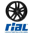 Rial X10 8X19 5/112 ET47 Racing-Schwarz