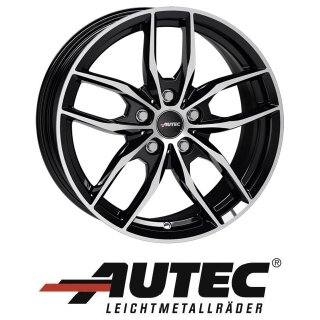Autec Bavaris 6,5X16 5/112 ET22 Schwarz poliert