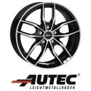 Autec Bavaris 6,5X16 5/112 ET22 Schwarz poliert