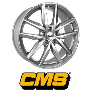 CMS C28 7X17 5/100 ET40 Racing Silver