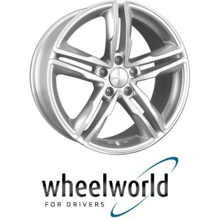 Wheelworld WH11 9X20 5/112 ET37 Arktic Silber lackiert
