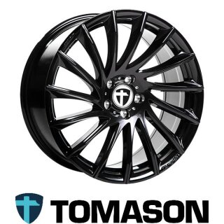 Tomason TN16 8X18 4/100 ET35 Black Painted