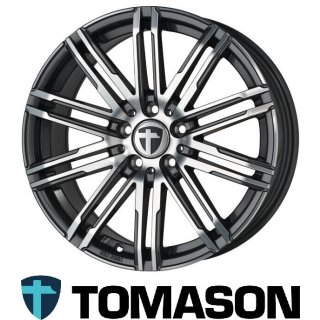 Tomason TN18 8X18 5/120 ET50 Gunmetal Polished