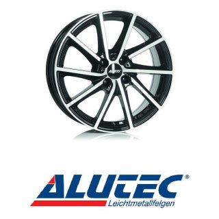 Alutec Singa 7,5X18 5/114,30 ET49,5 Diamant Schwarz Frontpoliert