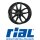 Rial Lucca 8X20 5/108 ET45 Diamant-Schwarz
