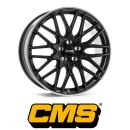 CMS C25 7,5X18 5/112 ET47 Diamond Rim Black