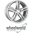 Wheelworld WH11 8,5X19 5/112 ET45 Arktic Silber lackiert