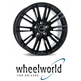 Wheelworld WH18 8,5X19 5/112 ET45 Schwarz Glänzend lackiert